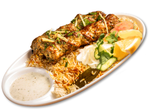 Kolachi BBQ & Grill Calgary Halal Pakistani Chicken Seekh Kabab Platter