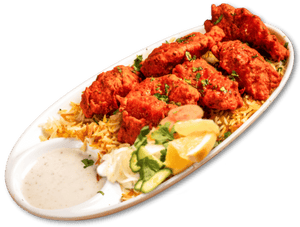 Kolachi BBQ & Grill Calgary Halal Pakistani Lahori Fish Platter