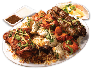 Kolachi BBQ & Grill Calgary Halal Pakistani Mix Platter