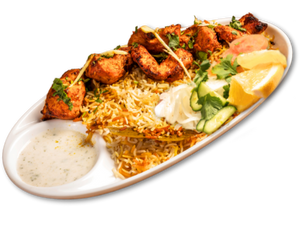 Kolachi BBQ & Grill Calgary Halal Pakistani Tikka boti Platter